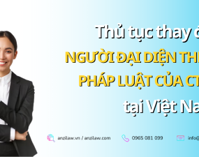 Thủ tục thay đổi người đại diện theo pháp luật của Công ty Cổ phần năm 2023 Thủ tục thay đổi người đại diện theo pháp luật của Công ty Cổ phần năm 2023