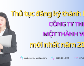 Thủ tục đăng ký thành lập Công ty TNHH một thành viên mới nhất năm 2023 Thủ tục đăng ký thành lập Công ty TNHH một thành viên mới nhất năm 2023